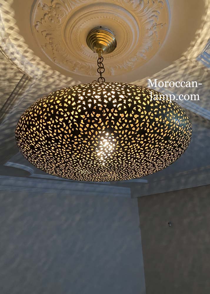 plafond de lampe marocaine, Vintage Antique